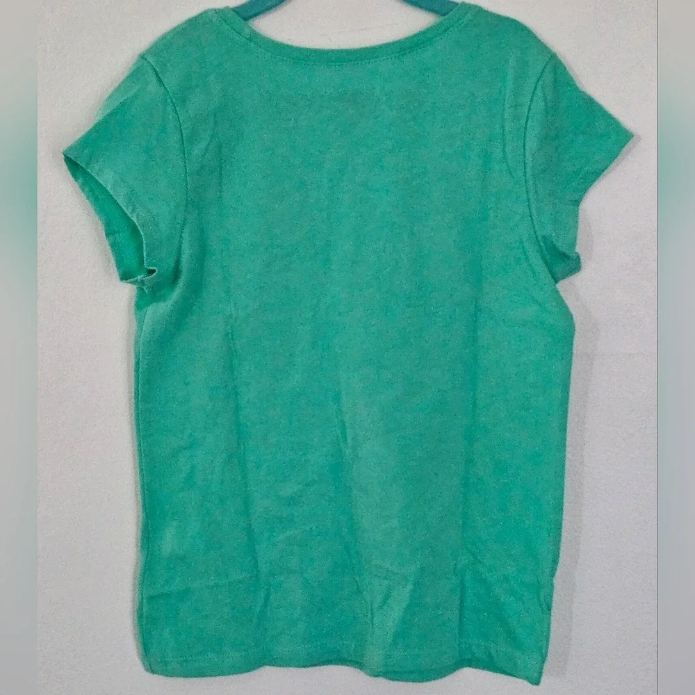 Children's Place‎ Turquoise Unicorn Rainbow Dream Graphic T-Shirt Size M 7/8 NWT